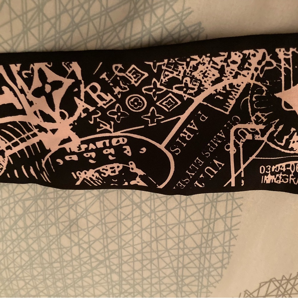 Louis Vuitton silk scarf